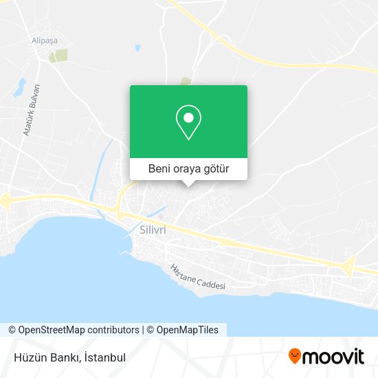 Hüzün Bankı harita