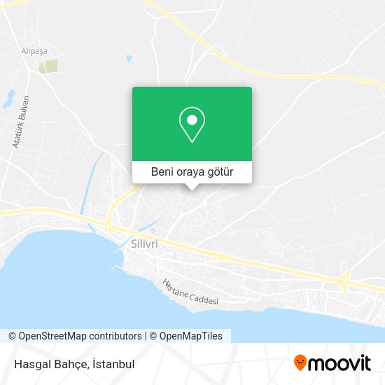Hasgal Bahçe harita