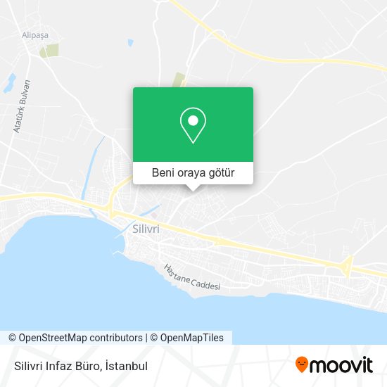 Silivri Infaz Büro harita