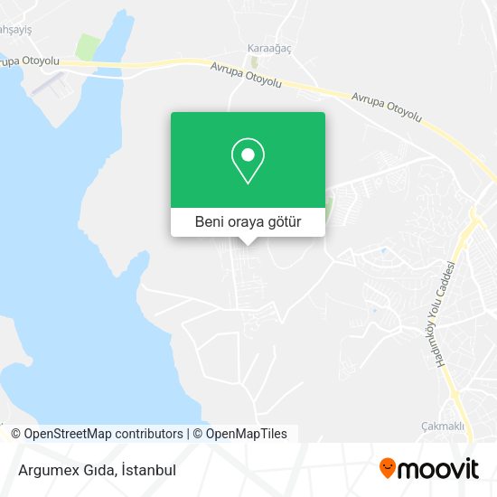 Argumex Gıda harita