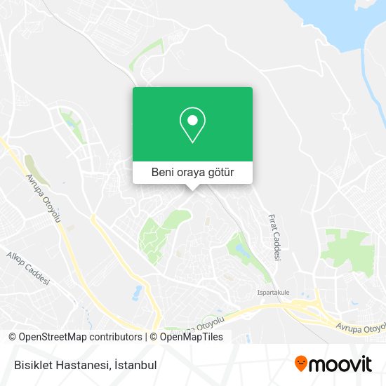 Bisiklet Hastanesi harita