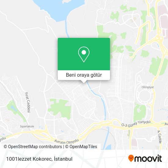 1001lezzet Kokorec harita