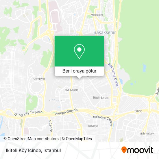 Ikiteli Köy Icinde harita