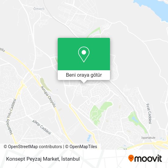 Konsept Peyzaj Market harita