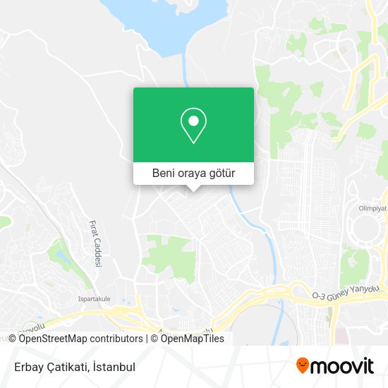 Erbay Çatikati harita