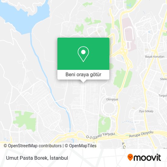 Umut Pasta Borek harita