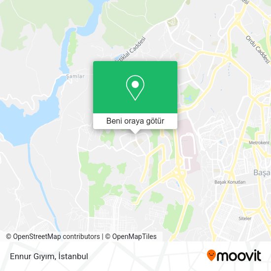 Ennur Gıyım harita