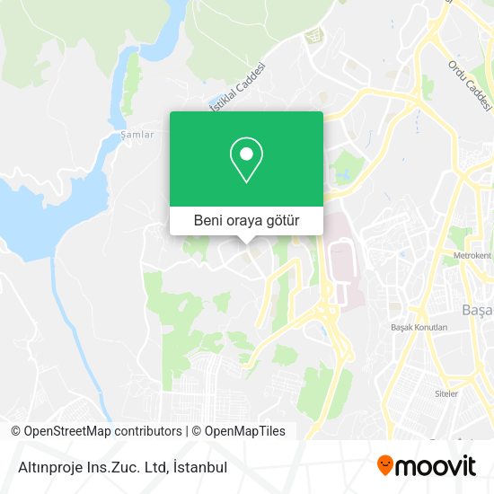 Altınproje Ins.Zuc. Ltd harita