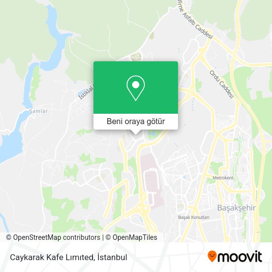 Caykarak Kafe Lımıted harita