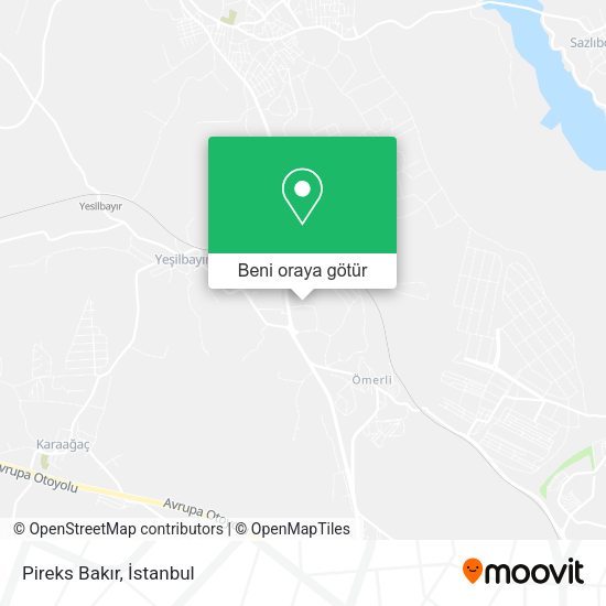 Pireks Bakır harita
