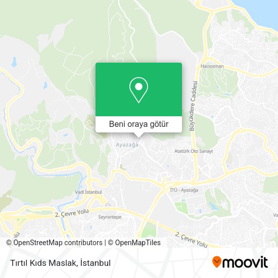Tırtıl Kıds Maslak harita