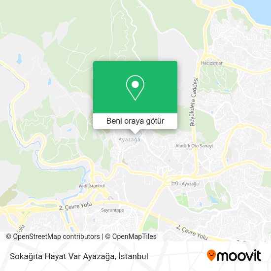 Sokağıta Hayat Var Ayazağa harita