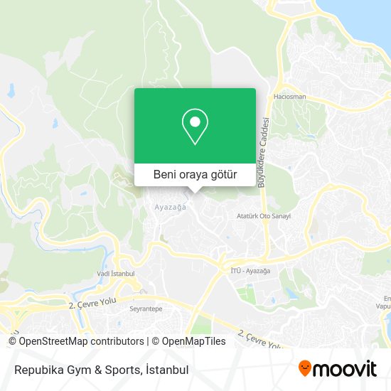 Repubika Gym & Sports harita