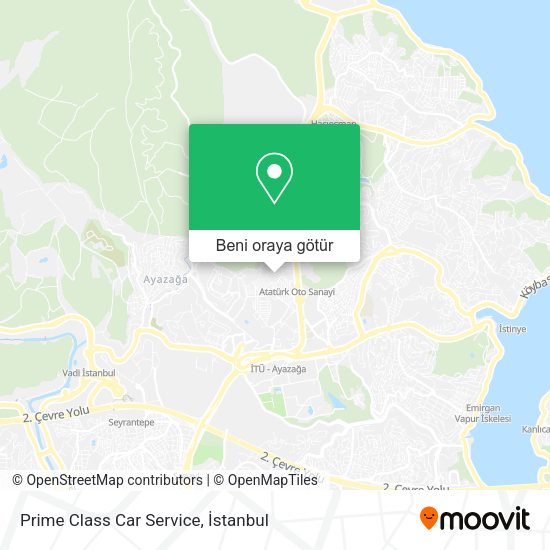 Prime Class Car Service harita