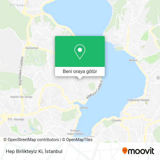 Hep Birlikteyiz Ki harita