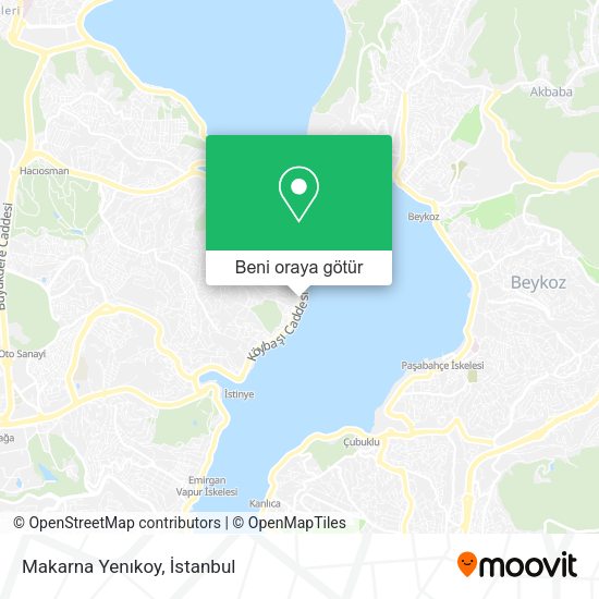 Makarna Yenıkoy harita