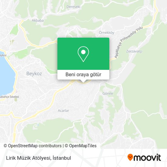 Lirik Müzik Atölyesi harita