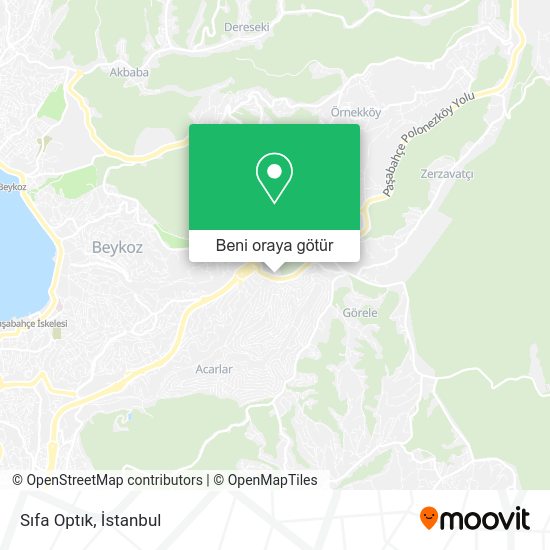 Sıfa Optık harita