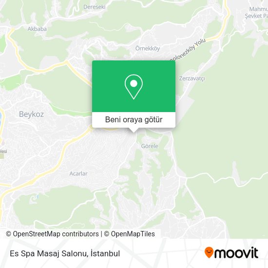 Es Spa Masaj Salonu harita