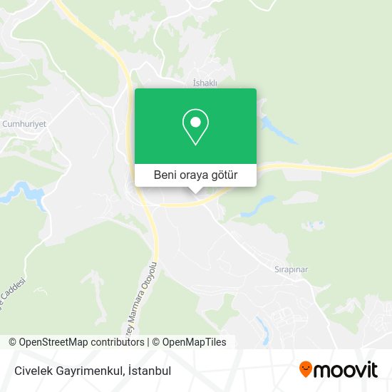 Civelek Gayrimenkul harita
