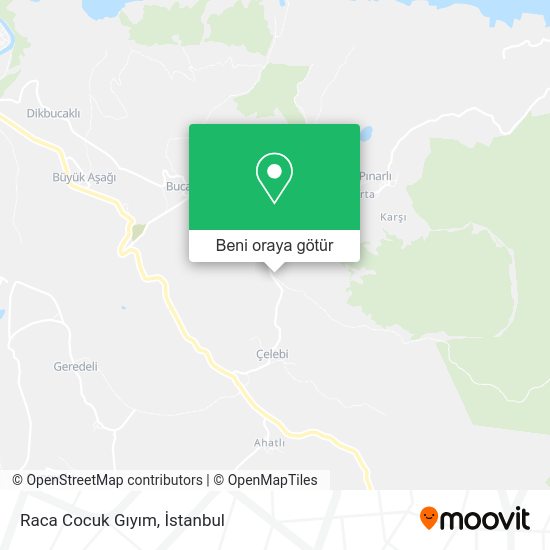 Raca Cocuk Gıyım harita