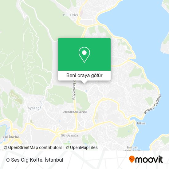 O Ses Cıg Kofte harita