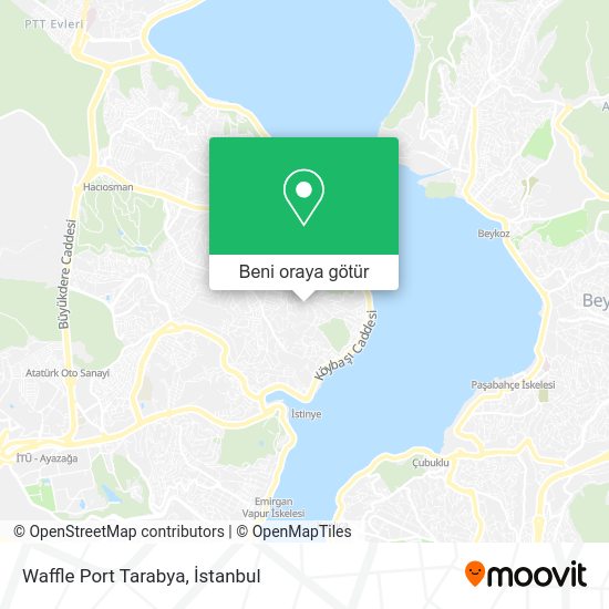 Waffle Port Tarabya harita