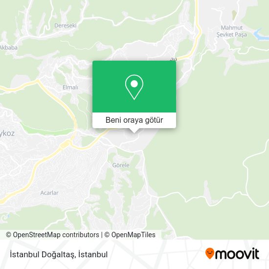 İstanbul Doğaltaş harita