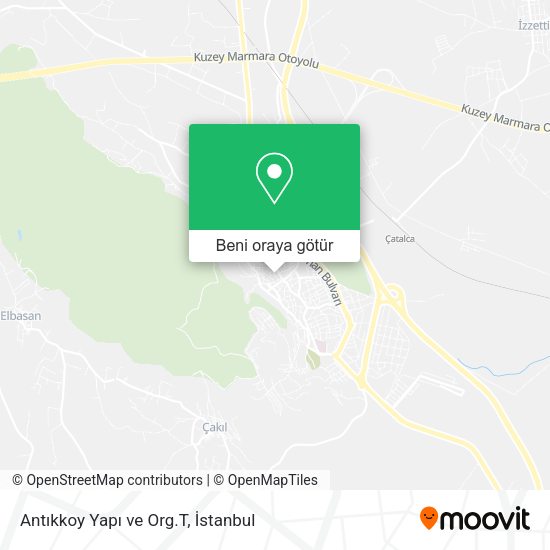 Antıkkoy Yapı ve Org.T harita