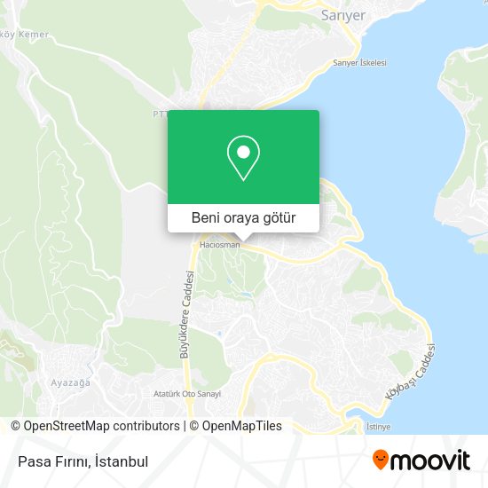 Pasa Fırını harita