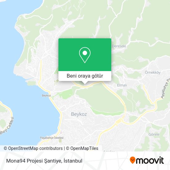 Mona94 Projesi Şantiye harita