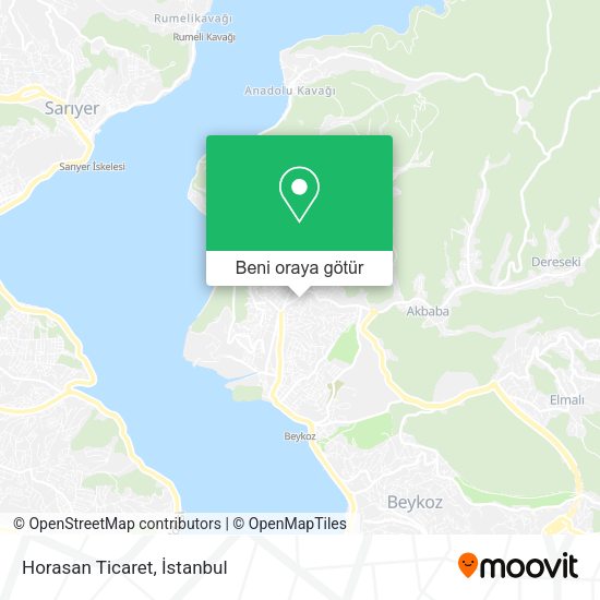 Horasan Ticaret harita