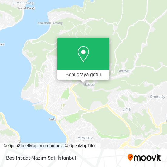 Bes Insaat Nazım Saf harita