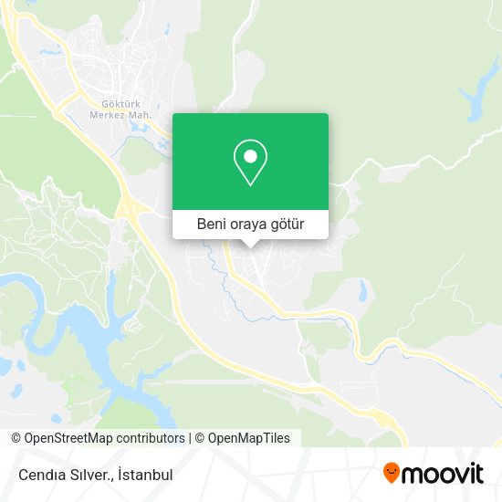 Cendıa Sılver. harita