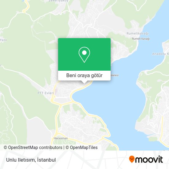 Unlu Iletısım harita