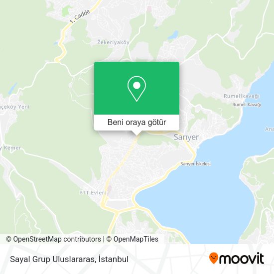 Sayal Grup Uluslararas harita