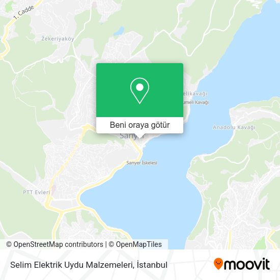 Selim Elektrik Uydu Malzemeleri harita