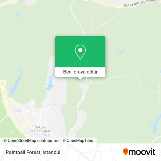 Paintball Forest harita