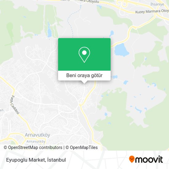 Eyupoglu Market harita