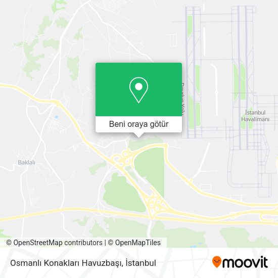 Osmanlı Konakları Havuzbaşı harita