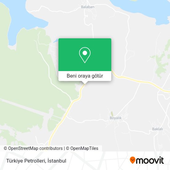 Türkiye Petrolleri harita