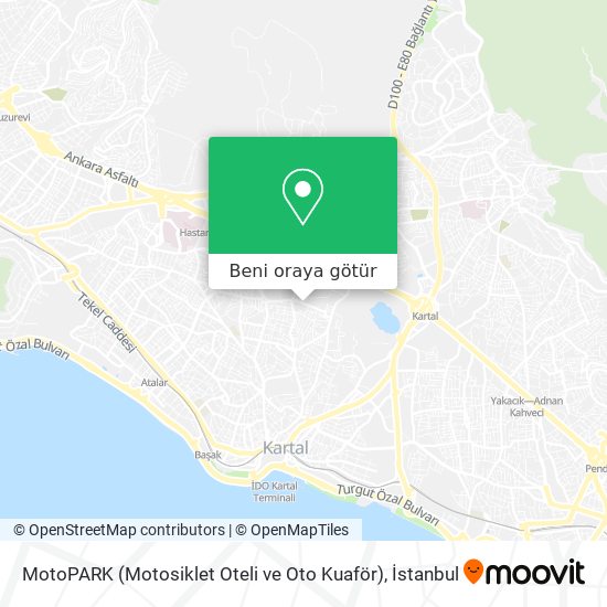 MotoPARK  (Motosiklet Oteli ve Oto Kuaför) harita