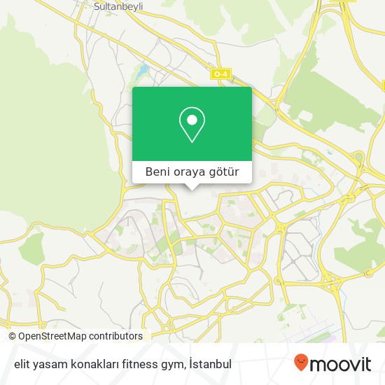 elit yasam konakları fitness gym harita