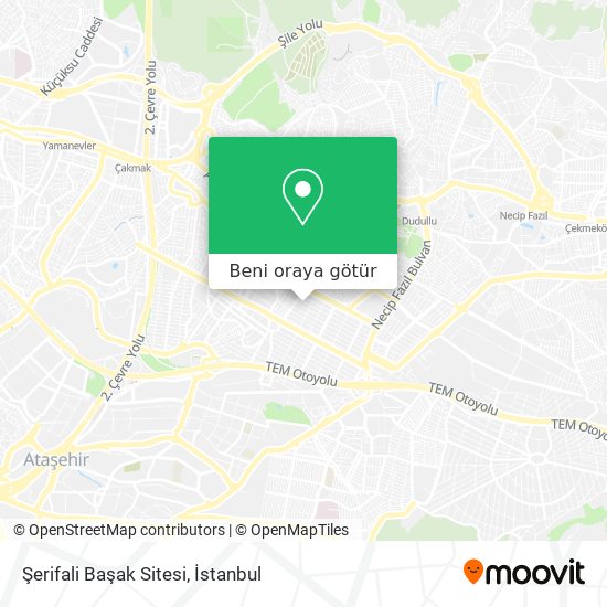 Şerifali Başak Sitesi harita