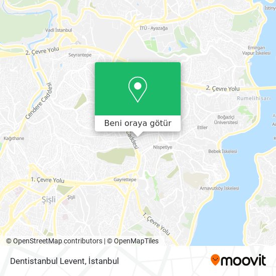 Dentistanbul Levent harita