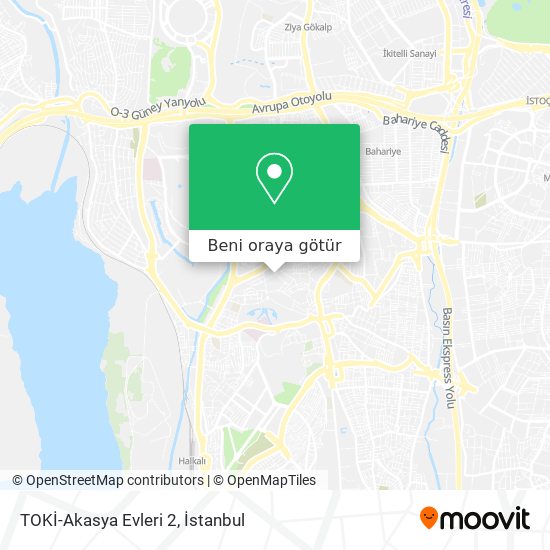 TOKİ-Akasya Evleri 2 harita