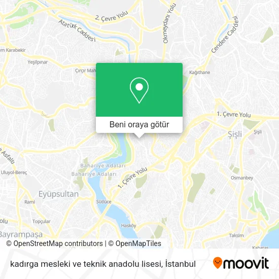 kadırga mesleki ve teknik anadolu lisesi harita