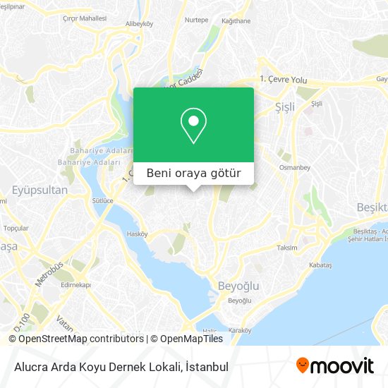 Alucra Arda Koyu Dernek Lokali harita