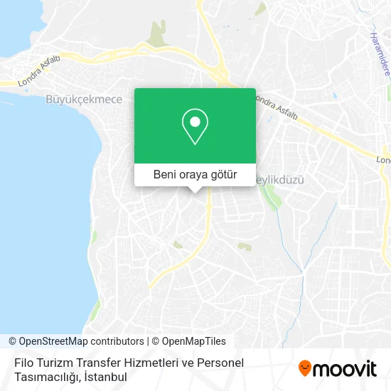 Filo Turizm Transfer Hizmetleri ve Personel Tasımacılığı harita