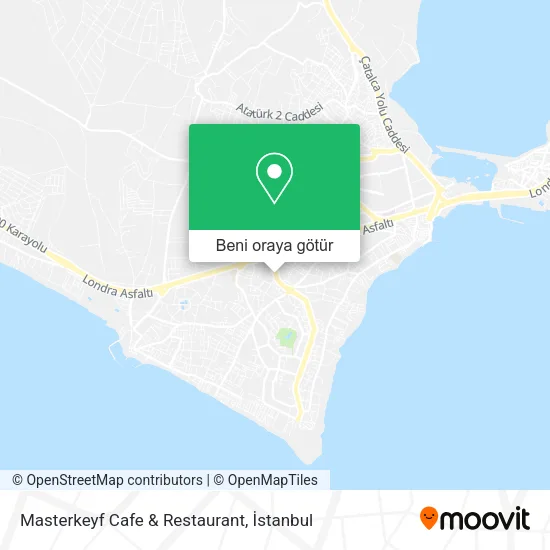 Masterkeyf Cafe & Restaurant harita
